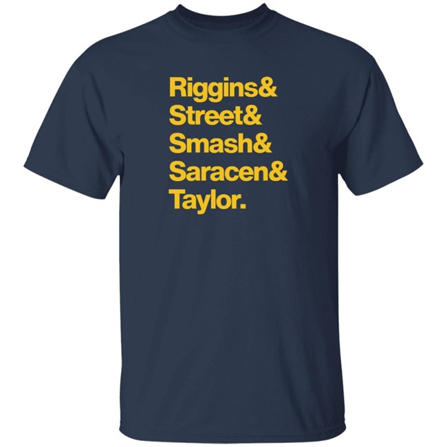 riggins street smash saracen taylor t shirt riggins street smash saracen taylor t shirt
