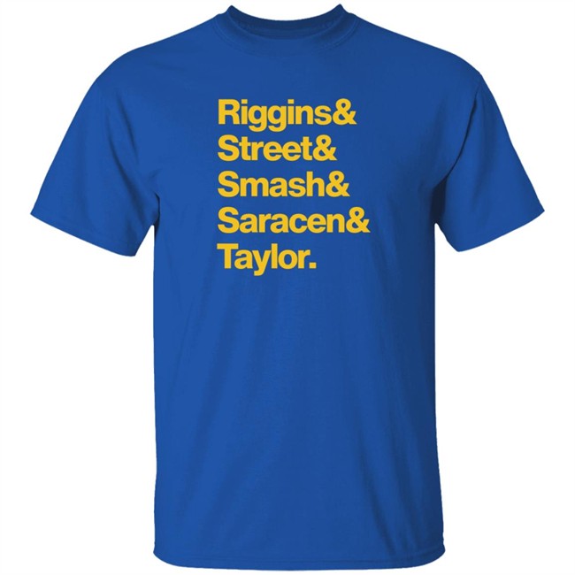 riggins street smash saracen taylor t shirt riggins street smash saracen taylor t shirt