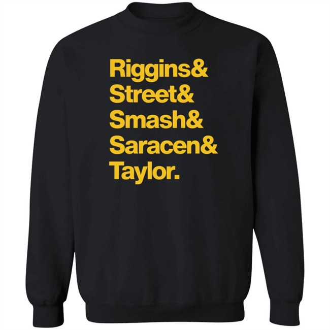 riggins street smash saracen taylor t shirt riggins street smash saracen taylor t shirt