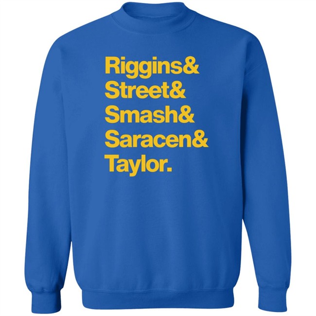 riggins street smash saracen taylor t shirt riggins street smash saracen taylor t shirt