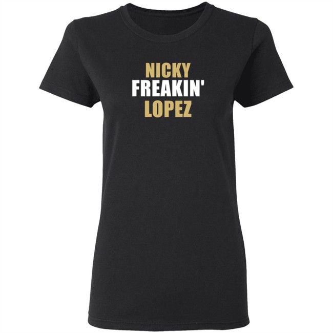 angie w nicky freakin lopez t shirt angie w nicky freakin lopez t shirt