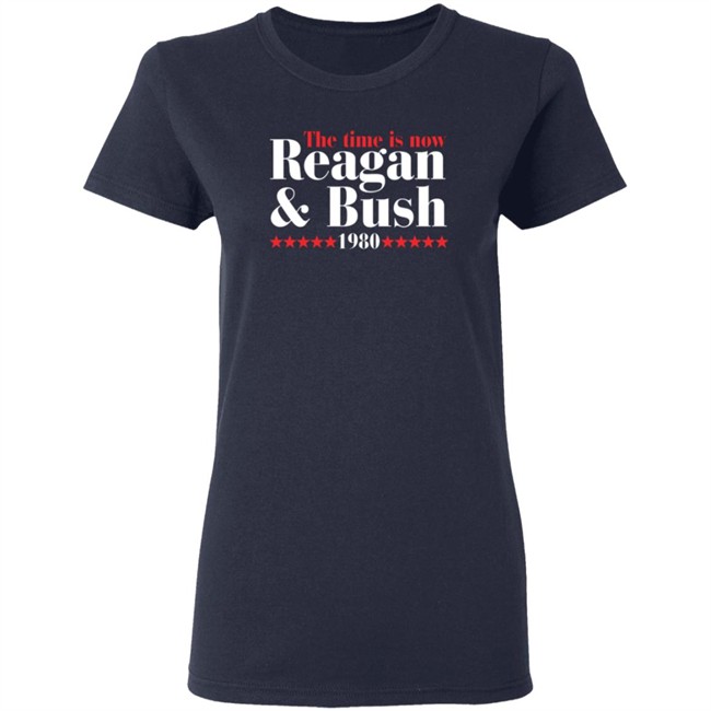 the time is now reagan bush 1980 t shirt the time is now reagan bush 1980 t shirt