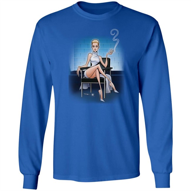 sharon stone in basic instinct t shirt sharon stone in basic instinct t shirt
