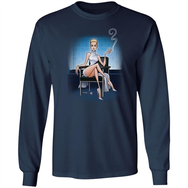 sharon stone in basic instinct t shirt sharon stone in basic instinct t shirt
