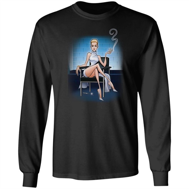 sharon stone in basic instinct t shirt