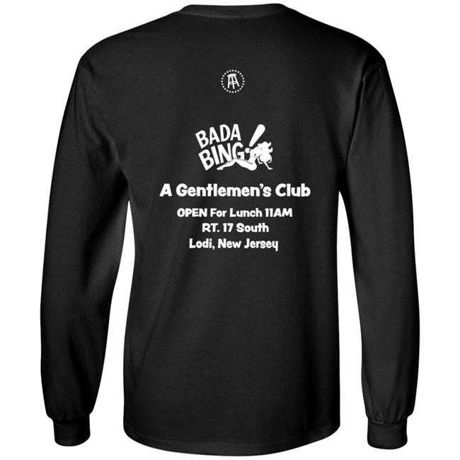 barstool sports store bb bada bing a gentlemen's club t shirt barstool sports store bb bada bing a gentlemen's club t shirt