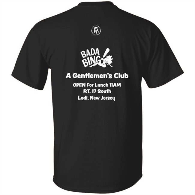 barstool sports store bb bada bing a gentlemen's club t shirt barstool sports store bb bada bing a gentlemen's club t shirt