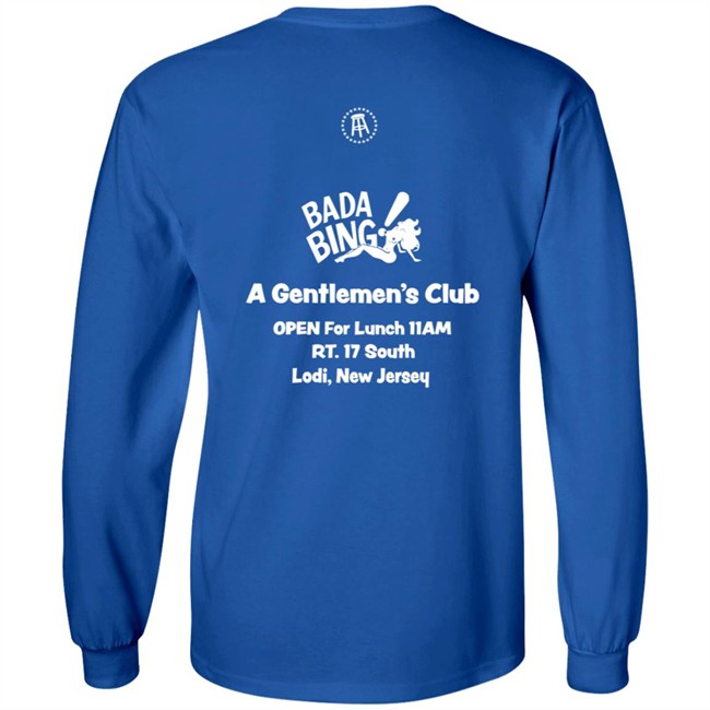 barstool sports store bb bada bing a gentlemen's club t shirt barstool sports store bb bada bing a gentlemen's club t shirt