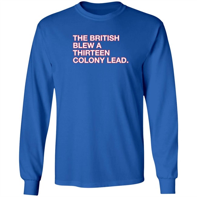 obvious shirts the british blew colony lead t shirt obvious shirts the british blew colony lead t shirt