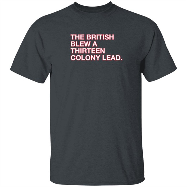 obvious shirts the british blew colony lead t shirt obvious shirts the british blew colony lead t shirt
