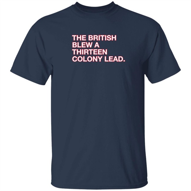 obvious shirts the british blew colony lead t shirt obvious shirts the british blew colony lead t shirt