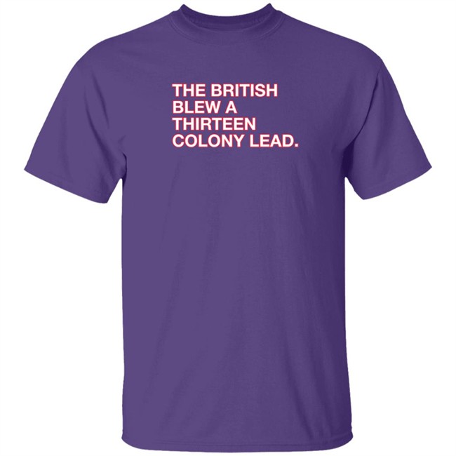 obvious shirts the british blew colony lead t shirt obvious shirts the british blew colony lead t shirt