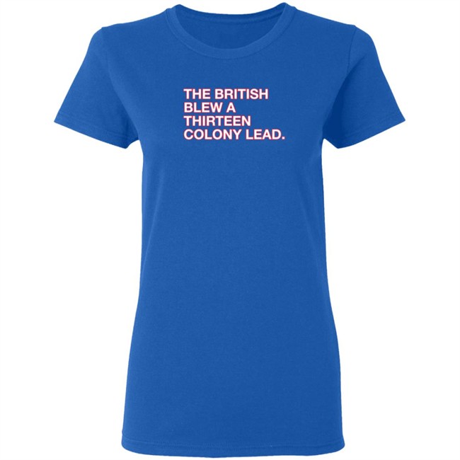 obvious shirts the british blew colony lead t shirt obvious shirts the british blew colony lead t shirt