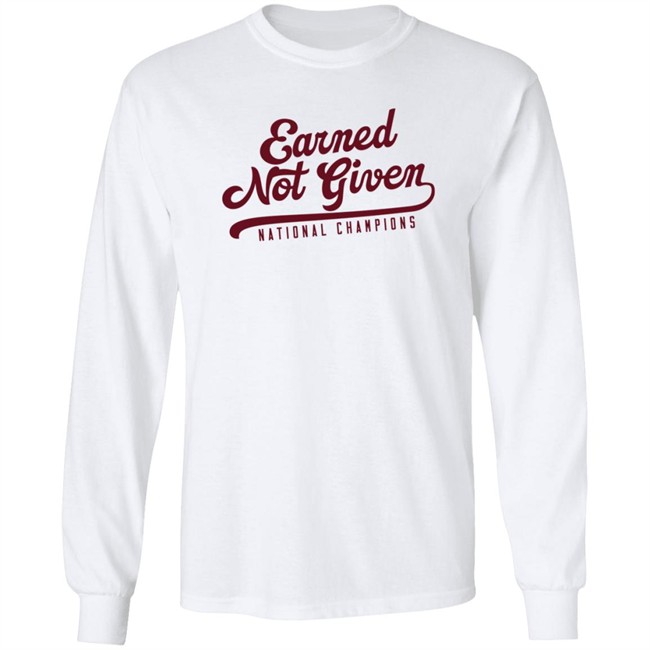barstool sports store earned not given t shirt
