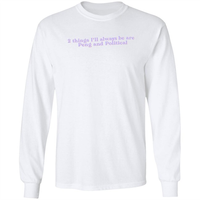 fassion peng and political t shirt