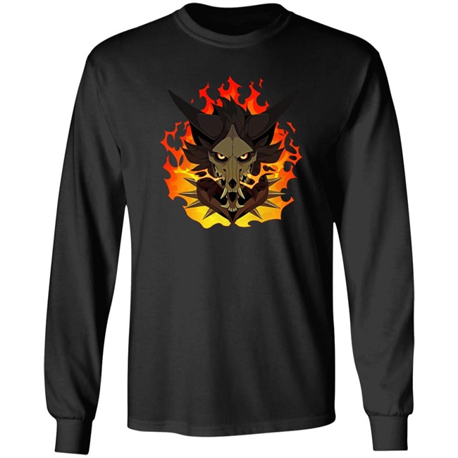 wingedwolf94 skulldog t shirt