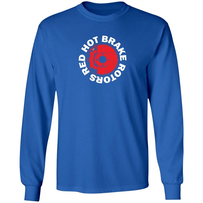 blipshift red hot brake rotors t shirt blipshift red hot brake rotors t shirt