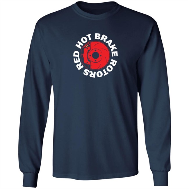 blipshift red hot brake rotors t shirt blipshift red hot brake rotors t shirt