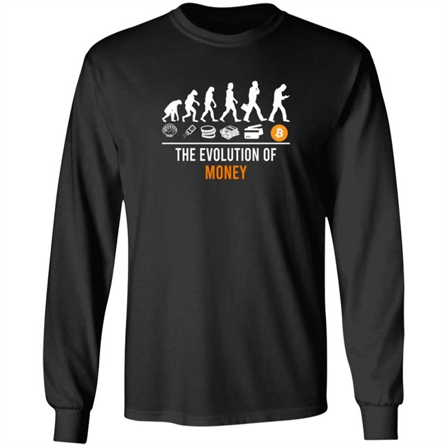 elon musk binance the evolution of money t shirt