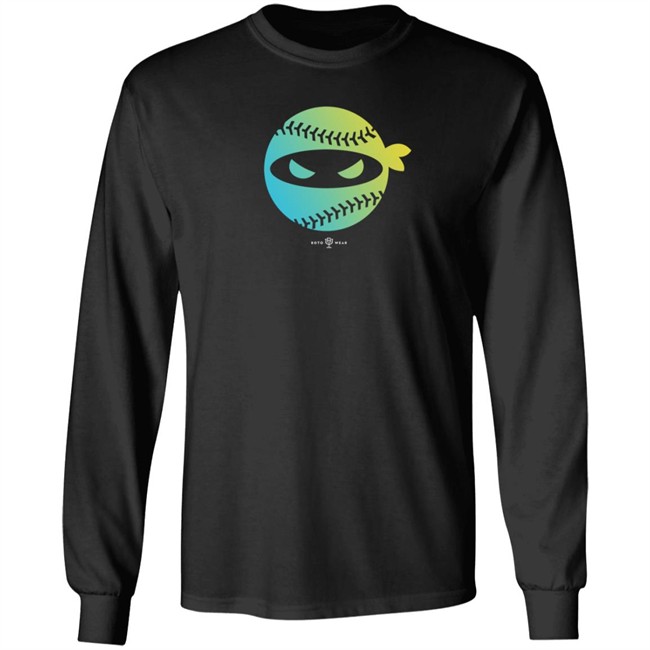 rotowear rob friedman pitching ninja t shirt