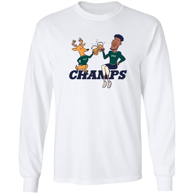 cheers to the deer milwaukee bucks championship t shirt