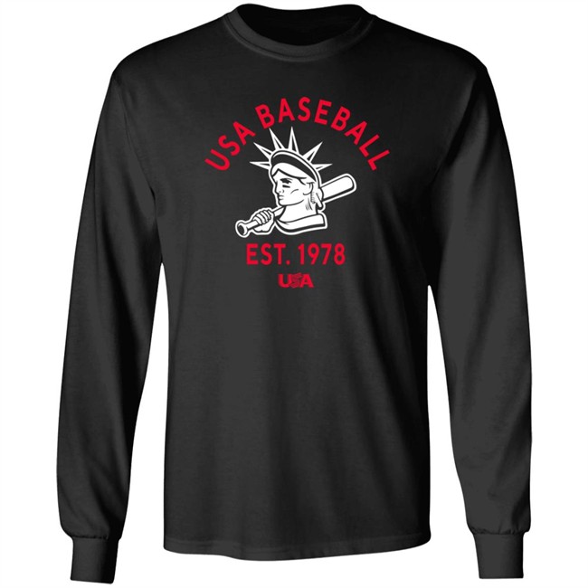 usa baseball shop baseballism usa baseball est 1978 t shirt