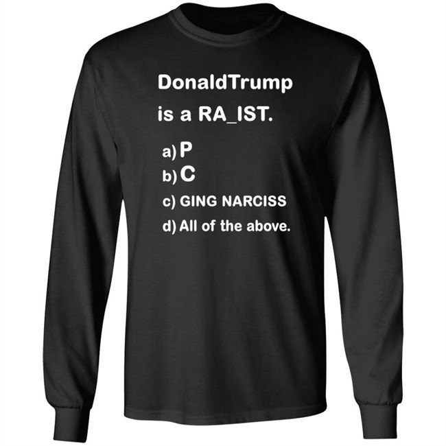 john tehan donald trump anti trump mcq shirt