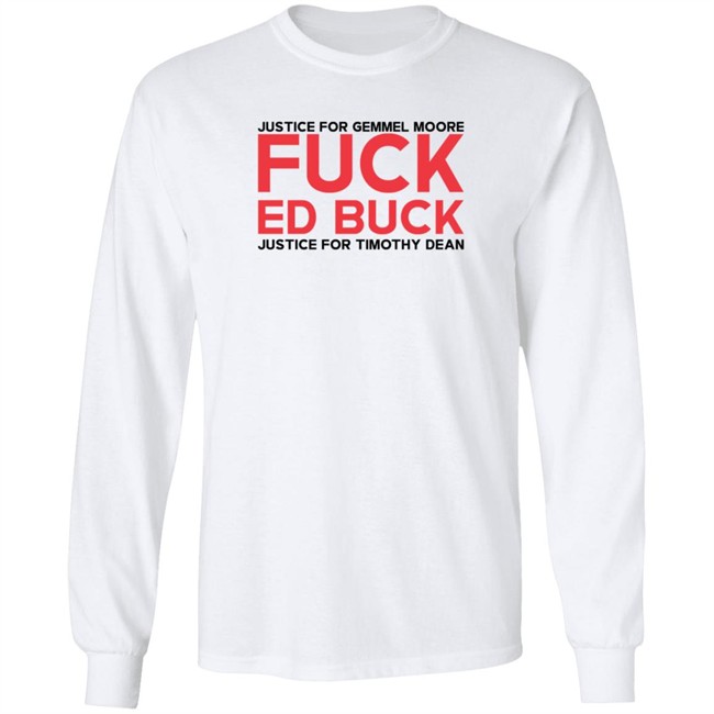 jasmyne cannick justice for gemmel moore fuck ed buck t shirt