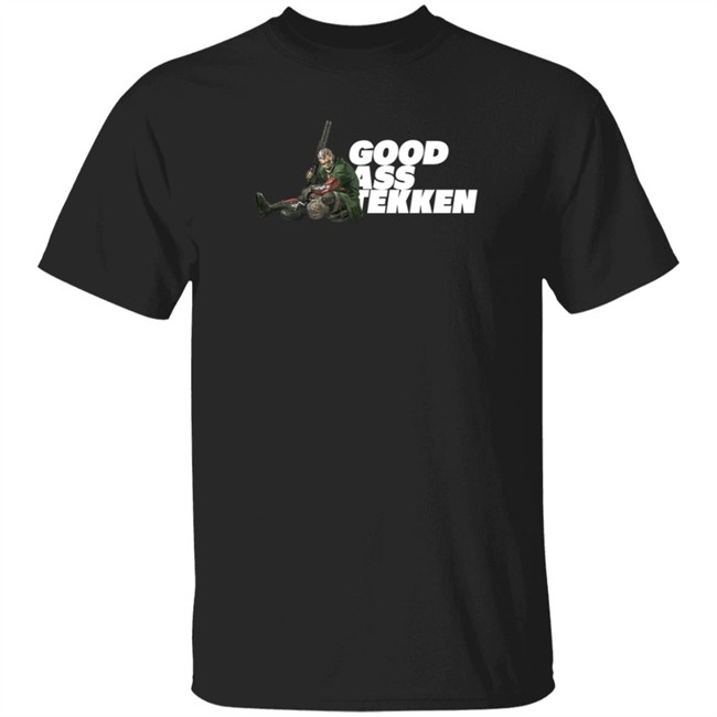 ten-0 merch good ass tekken bryan fury t shirt ten-0 merch good ass tekken bryan fury t shirt
