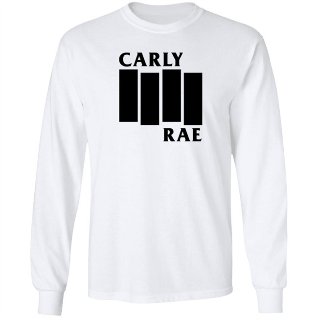carly rae black flag t shirt