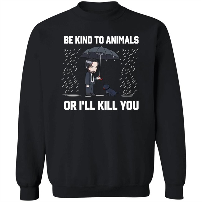 lance reddick be kind to animals or i'll kill you t shirt lance reddick be kind to animals or i'll kill you t shirt