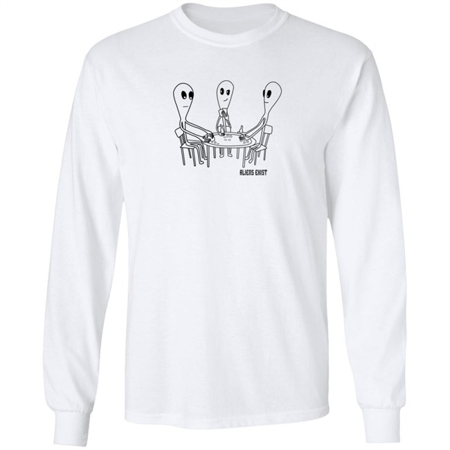 barstool sports store aliens exist poker t shirt