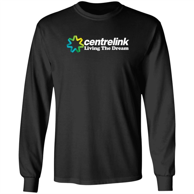 connor peters centrelink living the dream t shirt