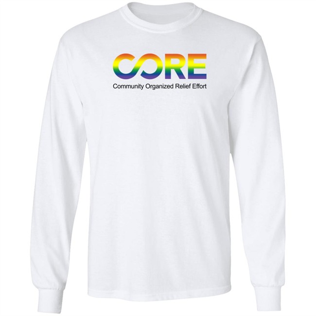 bradley cooper core community organized relief effort t shirt