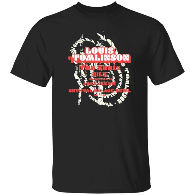 Hang - Louis Tomlinson Merch The Away From Home Festival Black Tee Shirt