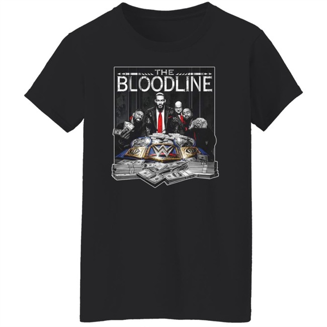 Wwe Merch The Bloodline We The Ones T Shirt Loan - Wwe Merch The Bloodline We The Ones T Shirt