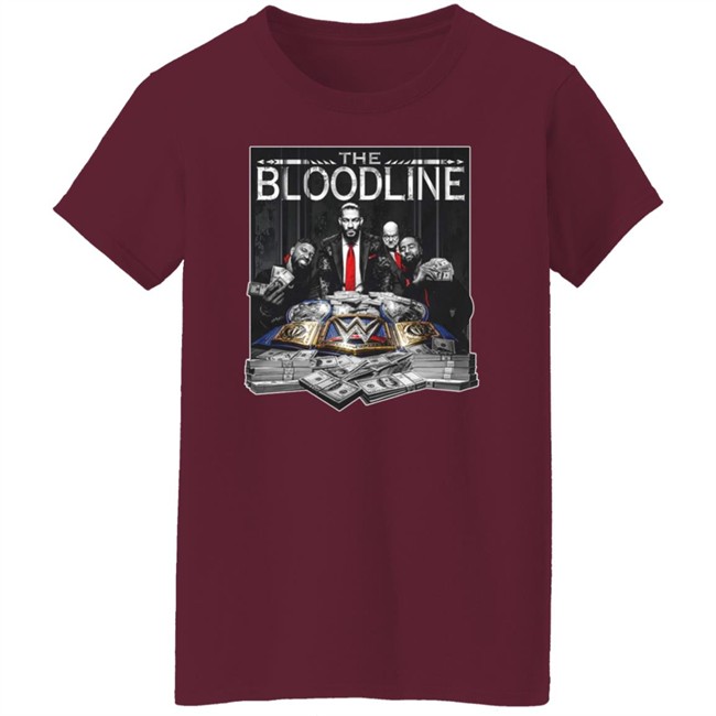 Wwe Merch The Bloodline We The Ones T Shirt Loan - Wwe Merch The Bloodline We The Ones T Shirt