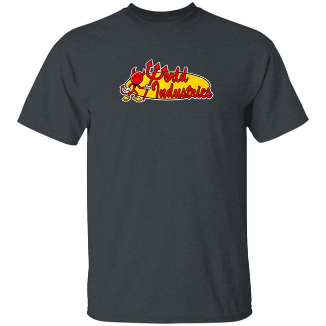 Worldindustries Merch World Industries Retro Corp SS T Shirt Quang - Worldindustries Merch World Industries Retro Corp SS T Shirt