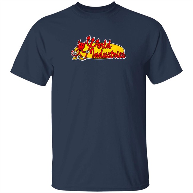 Worldindustries Merch World Industries Retro Corp SS T Shirt Quang - Worldindustries Merch World Industries Retro Corp SS T Shirt