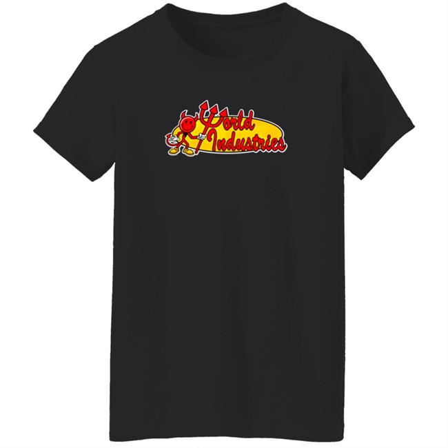 Worldindustries Merch World Industries Retro Corp SS T Shirt Quang - Worldindustries Merch World Industries Retro Corp SS T Shirt