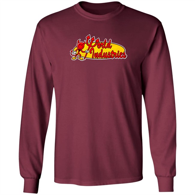 Worldindustries Merch World Industries Retro Corp SS T Shirt Quang - Worldindustries Merch World Industries Retro Corp SS T Shirt