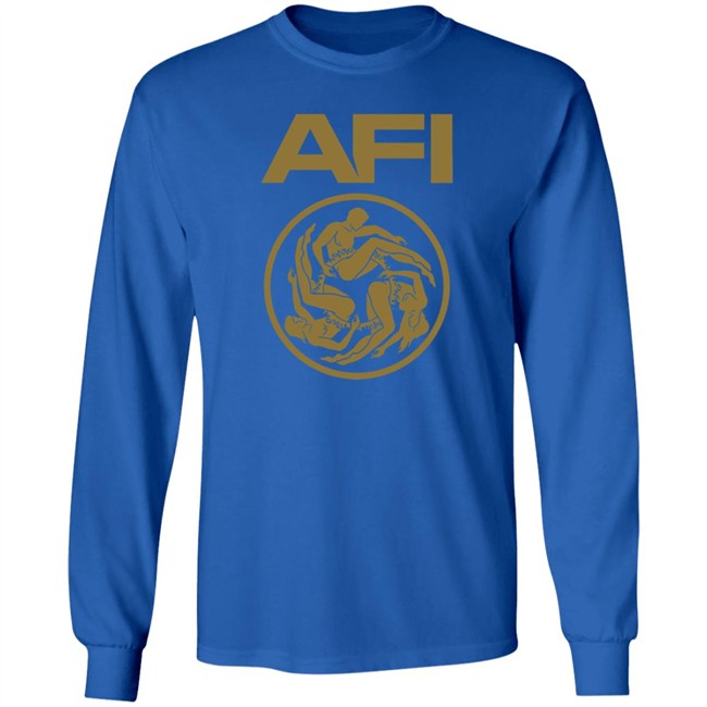 AFI Merchandise Afi Badge Logo T Shirt Hang - AFI Merchandise Afi Badge Logo T Shirt