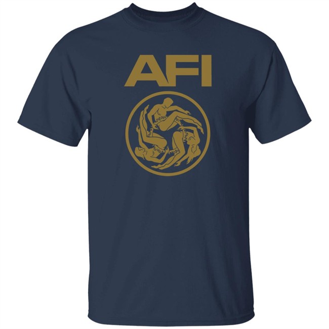AFI Merchandise Afi Badge Logo T Shirt Hang - AFI Merchandise Afi Badge Logo T Shirt