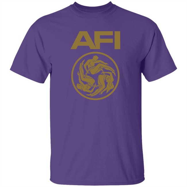 AFI Merchandise Afi Badge Logo T Shirt Hang - AFI Merchandise Afi Badge Logo T Shirt