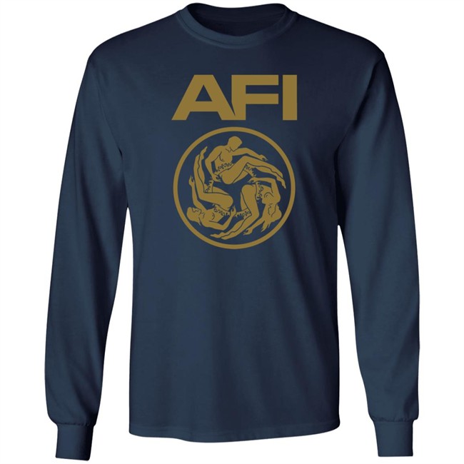 AFI Merchandise Afi Badge Logo T Shirt Hang - AFI Merchandise Afi Badge Logo T Shirt