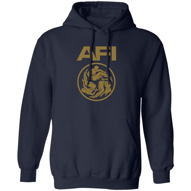 AFI Merchandise Afi Badge Logo T Shirt Hang - AFI Merchandise Afi Badge Logo T Shirt