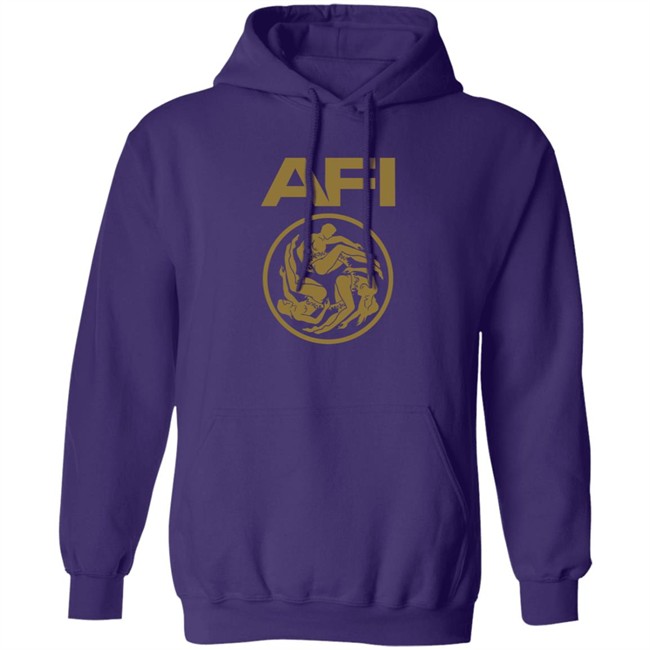 AFI Merchandise Afi Badge Logo T Shirt Hang - AFI Merchandise Afi Badge Logo T Shirt