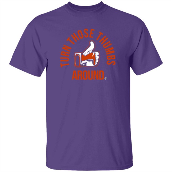 BreakingT Turn Those Thumbs Around Shirt Nhung - BreakingT Turn Those Thumbs Around Shirt