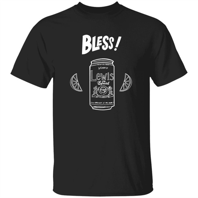 Hang - Jenny Lewis Merch Bless! Black Tee Shirt