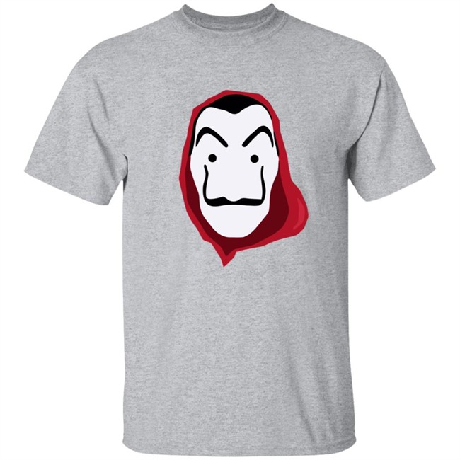 La Casa De Papel Merch Mask Shirt Money Heist Store Phong - La Casa De Papel Merch Mask Shirt Money Heist Store